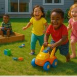 Kids Playing Outdoor Activity